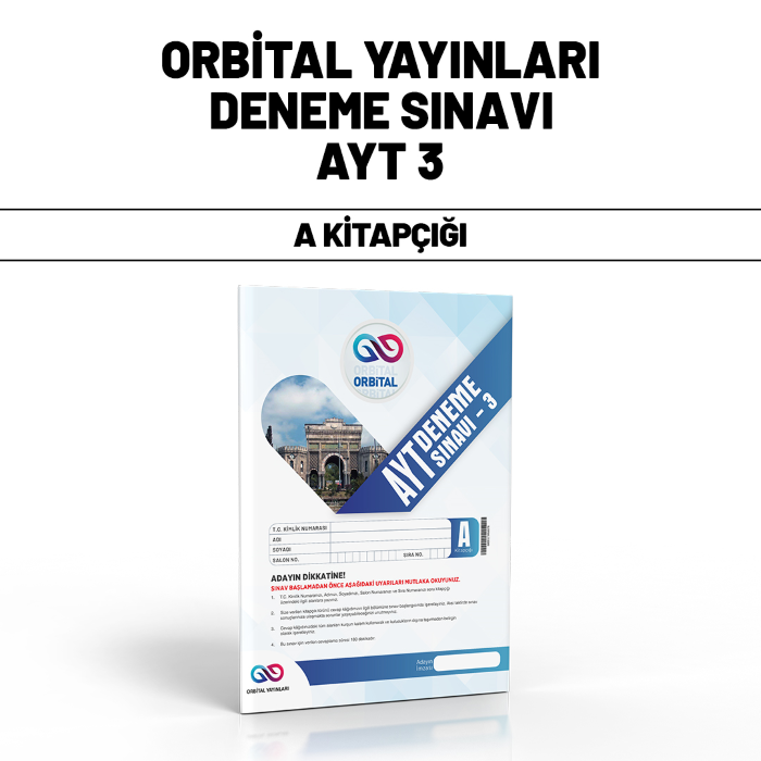ORBİTAL YKS AYT DENEME SNV 3-A - 25-26